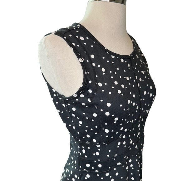 Title Nine Golf Dress Womens Sleeveless Stretch Soft Crew Neck Black Extra Small - Picture 6 of 16